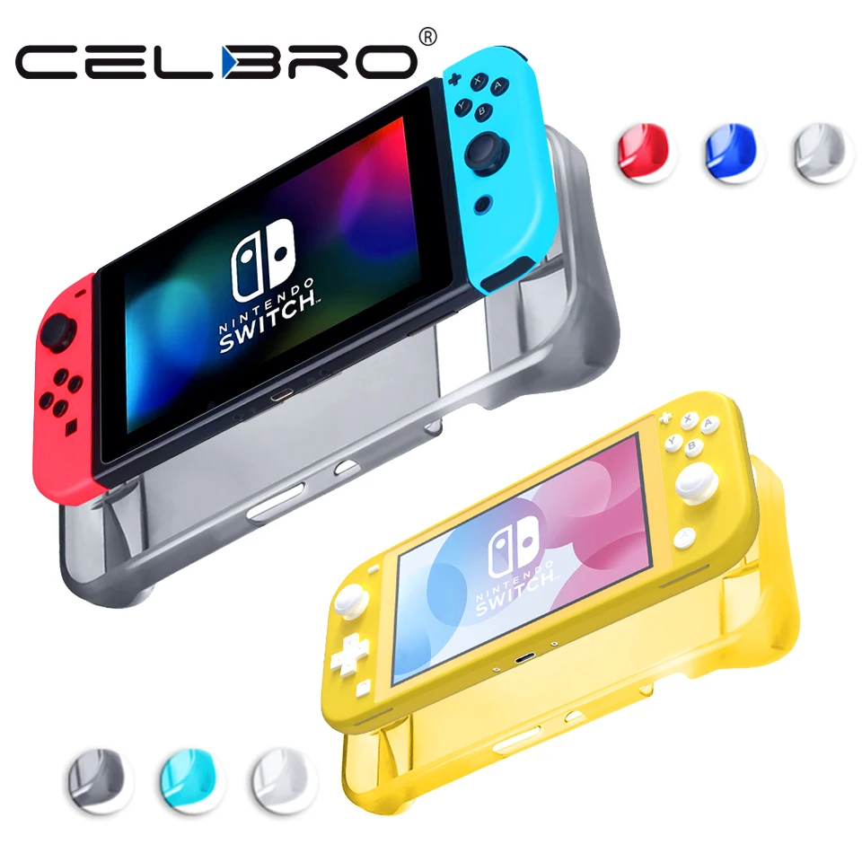 HEYSTOP Protection Switch, Pochette pour Nintendo Switch Étui Housse pour  Nintendo Switch Coque Transparente Protection écran Compatible pour Switch  avec 6 Thumb Grip : : Jeux vidéo