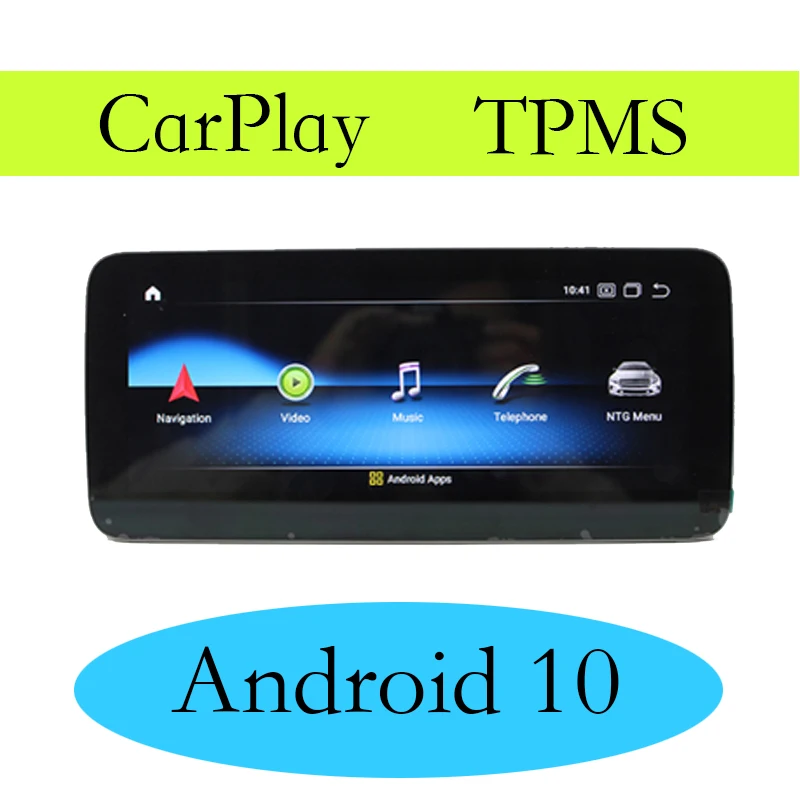 Car Multimedia GPS Audio Radio For Mercedes Benz CLA 45 180 200 250 MB C117 NTG CarPlay TPMS Android Navigation