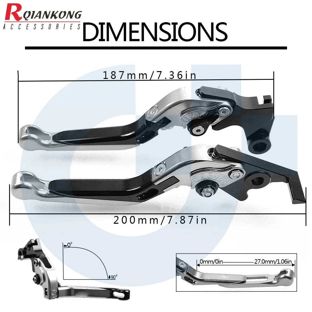 Тормозные рычаги сцепления для мотоцикла YAMAHA XJ6 DIVERSION 2009 2010 2011 2012 2013 2014 2015