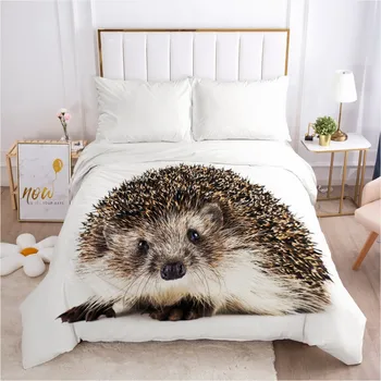 

3D Custom Design Animal Pet Duvet Covers Comforter Case Quilt Cover Bed Linen Bedding Bag Sets King Queen Full Size Home Textile