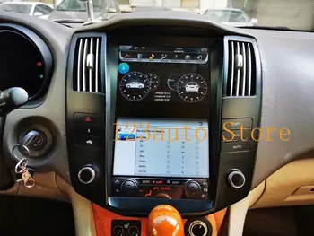 

10.4 '' Vertical screen Tesla Style Android 8.1 Car DVD GPS Player radio navigation for LEXUS RX330 2004- media tape record auto