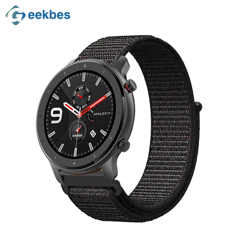 

Universal 22mm Replaceable Canvas strap Watch Bracelet Strap Band For Huami Amazfit GTR 47MM