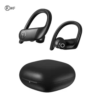 

iKF Young TWS Bluetooth 5.0 Earphones Wireless Bluetooth Headphone Noise Cancelling HiFi Stereo Sport Headset with Touch Control