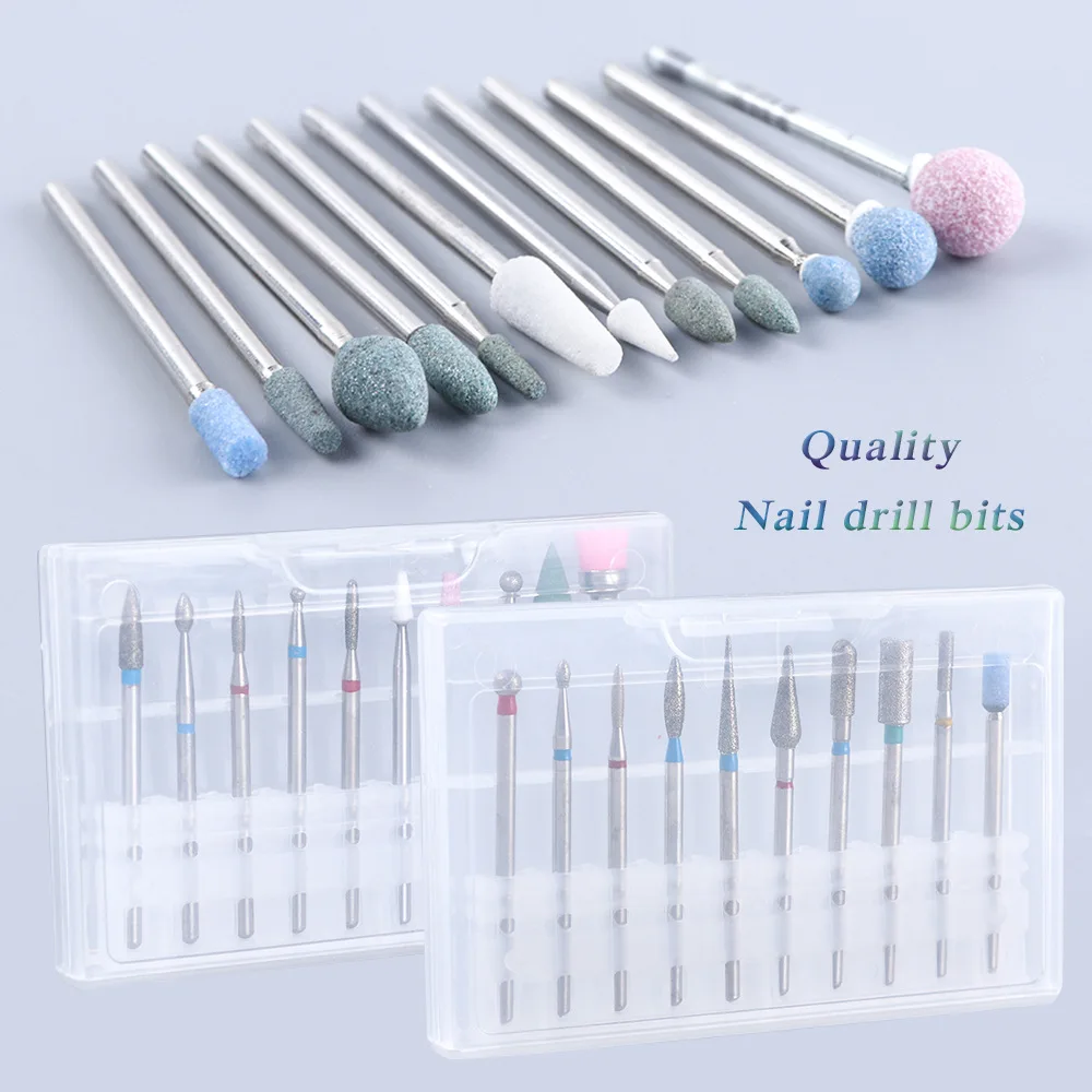 

Nail Grinding Tool Set of 12 Multifunctional Diamond Nail Grinder Dedicated Tool Set