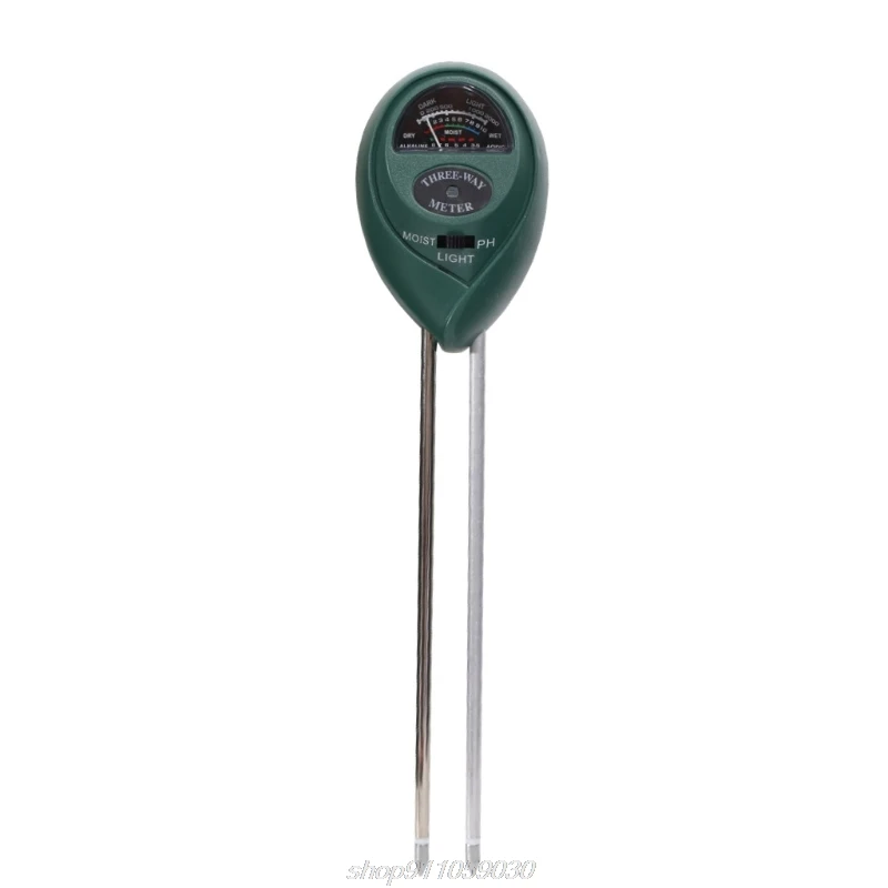 

3 in 1 Soil PH Meter Moisture Light PH Test Acidity Humidity Sunlight Garden Plants Flowers Moist Tester N12 20 Dropshipping