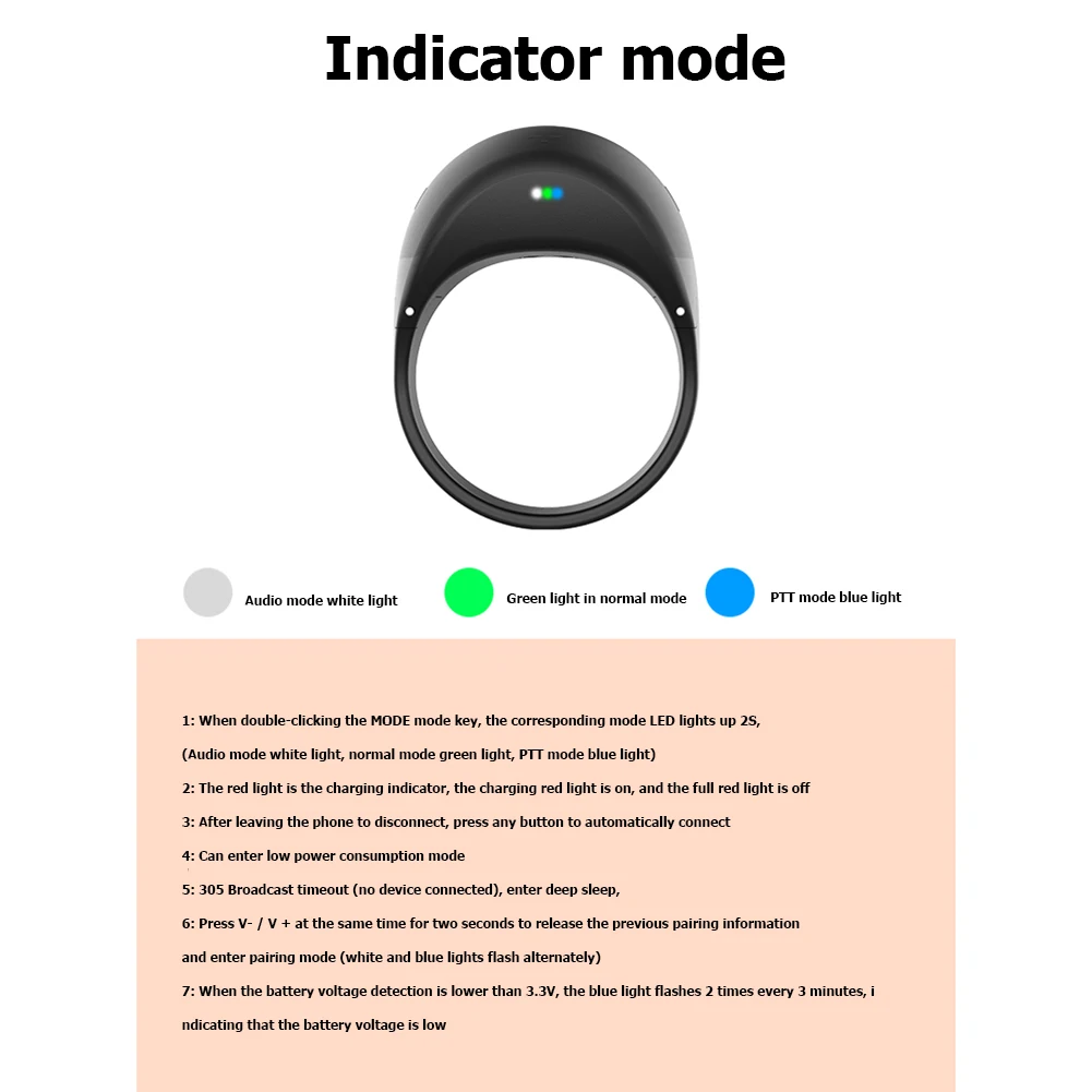 Кольцо Bluetooth пульт дистанционного управления R51 носимый палец легкий модный