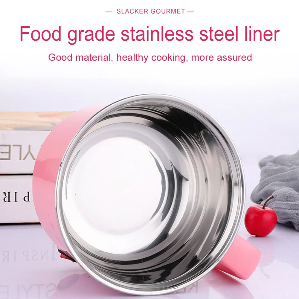 Электрическая плита Пароварка электрическая антипригарная сковорода водонагреватели горшок практичный 1.8л Многофункциональный