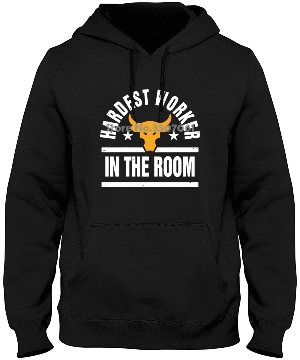 

Project Rock Hardest Worker Size S 5xl Top100% Cotton Humor Loose Crewnecks Hoodies & Sweatshirts