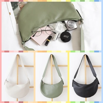 

Women's Width Straps Belt Messenger Bags Soft PU Leather Casual Crossbody Bag for Women Girls 2020 Shoulder Black Outdoor Sadlle