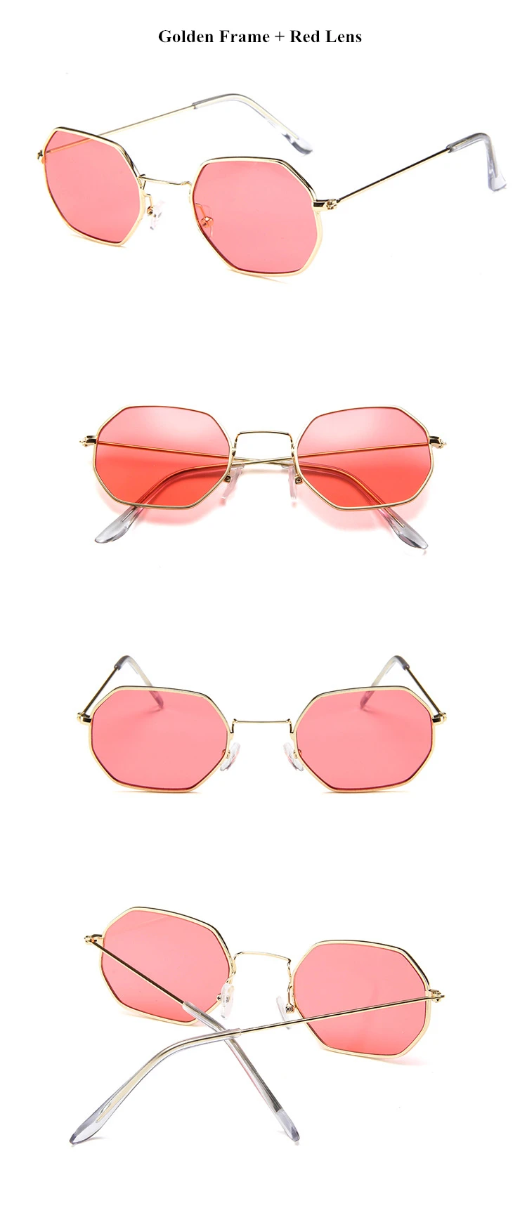 Шестигранные желтые женские солнцезащитные очкив ретро стиле брендовые дизайнерские классические солнцезащитные очки для женщин Роскошные женские солнцезащитные очки зеркальные женские очки