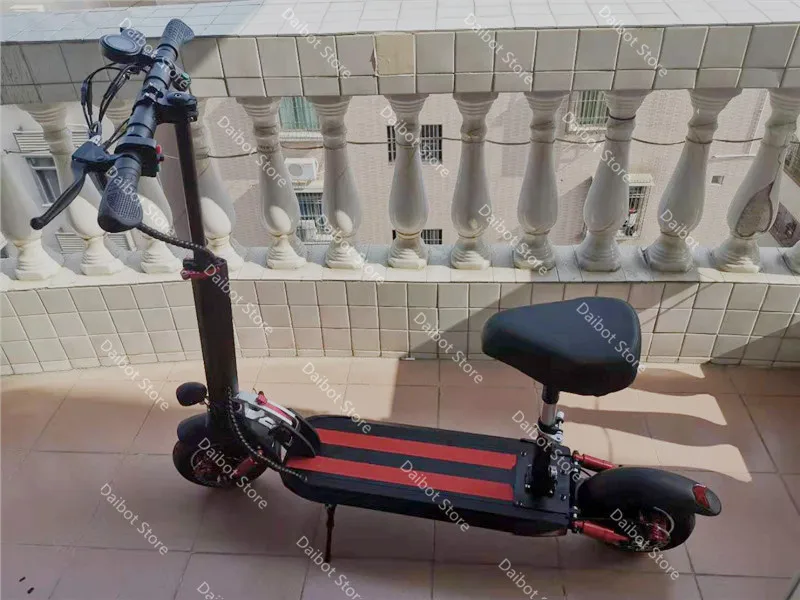 Double Drive Electric Skateboard Scooter Folding Two Wheels Electric Scooters 10'' Powerful Electric Scooter 1200W 48V 50KMH (14)