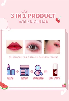 Full Color Makeup Lipstick Matte Mirror Lipstick Waterproof Lipstick Nonstick Cup Lasting Cheek Eyes Lip Tint Cosmetics 20