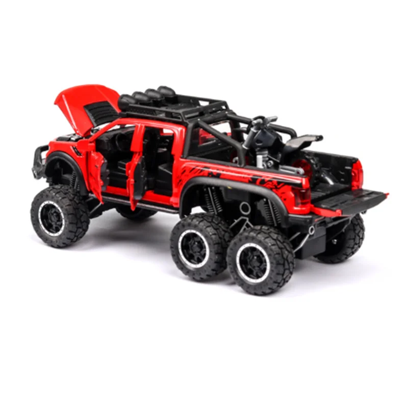 Коллекция 1:24 Масштаб Литой Сплав F150 внедорожная модель автомобиля SUV