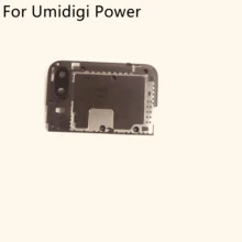 Umidigi power usado back frame caso escudo + lente de vidro da câmera para umidigi power mt6765 6.30