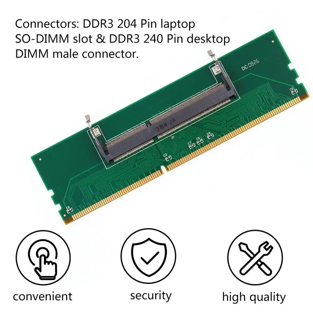 Профессиональный DDR3 ноутбук SO DIMM для рабочего стола разъем ОЗУ настольный