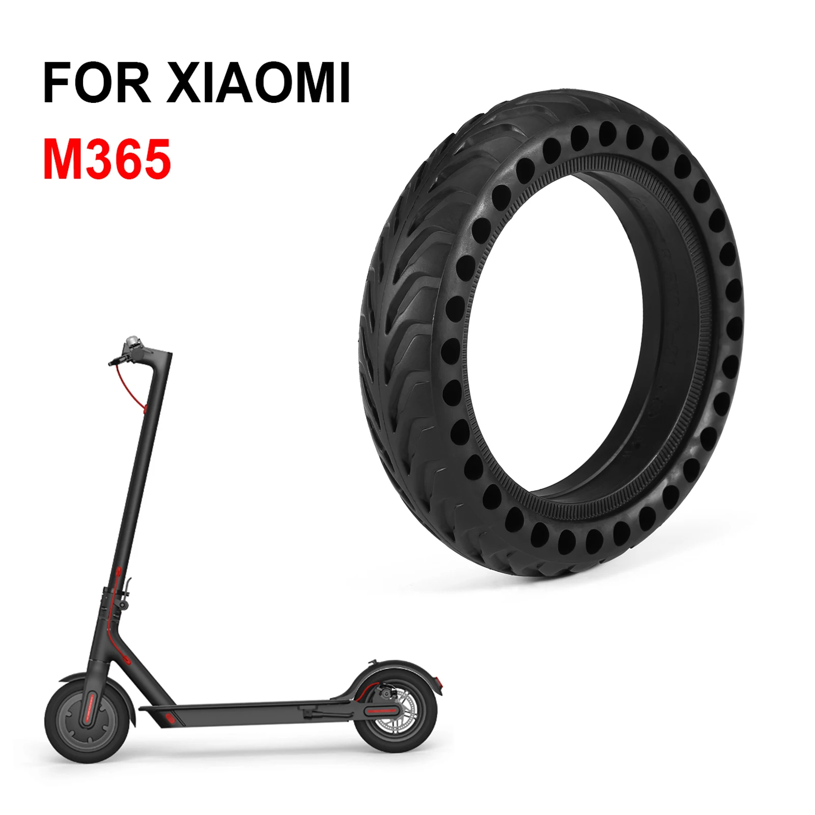 8.5 Solid tire Xiaomi M365 electric scooter spare part explosion-proof anti-skid 