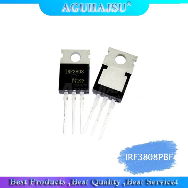 

10 шт. IRF3808PBF TO-220 IRF3808 MOSFET mosfft 75V 140A 7mOhm 150nC Новый оригинал