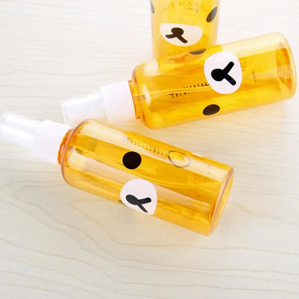 Kuulee 30ml/100ml Empty Spray Bottles Cartoon Mini Portable Refillable Bottle Cosmetic Hand Sanitizer Alcohol Dispenser Kuulee 30ml/100ml Empty Spray Bottles Cartoon Mini Portable Refillable Bottle Cosmetic Hand Sanitizer Alcohol Dispenser