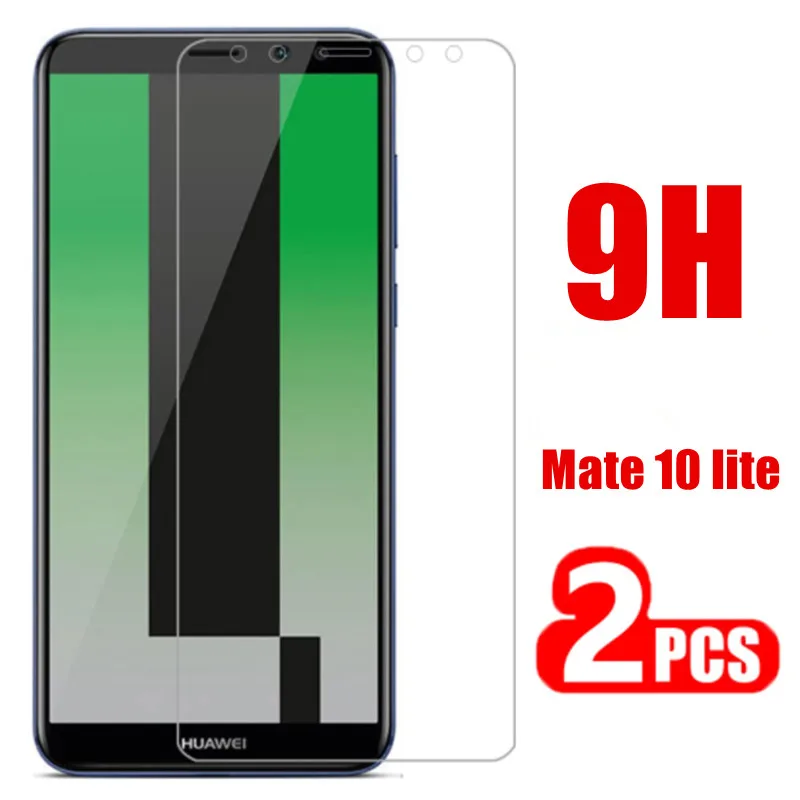 2 шт. для Huawei Mate 10 lite mate10lite защита экрана закаленное стекло mate light huawey Защитное