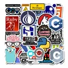 50 PCS Programming Sticker Technology Software Programs Data Computer Stickers for Geek DIY Computer Laptop Phone PS4 Notebook ► Photo 3/6