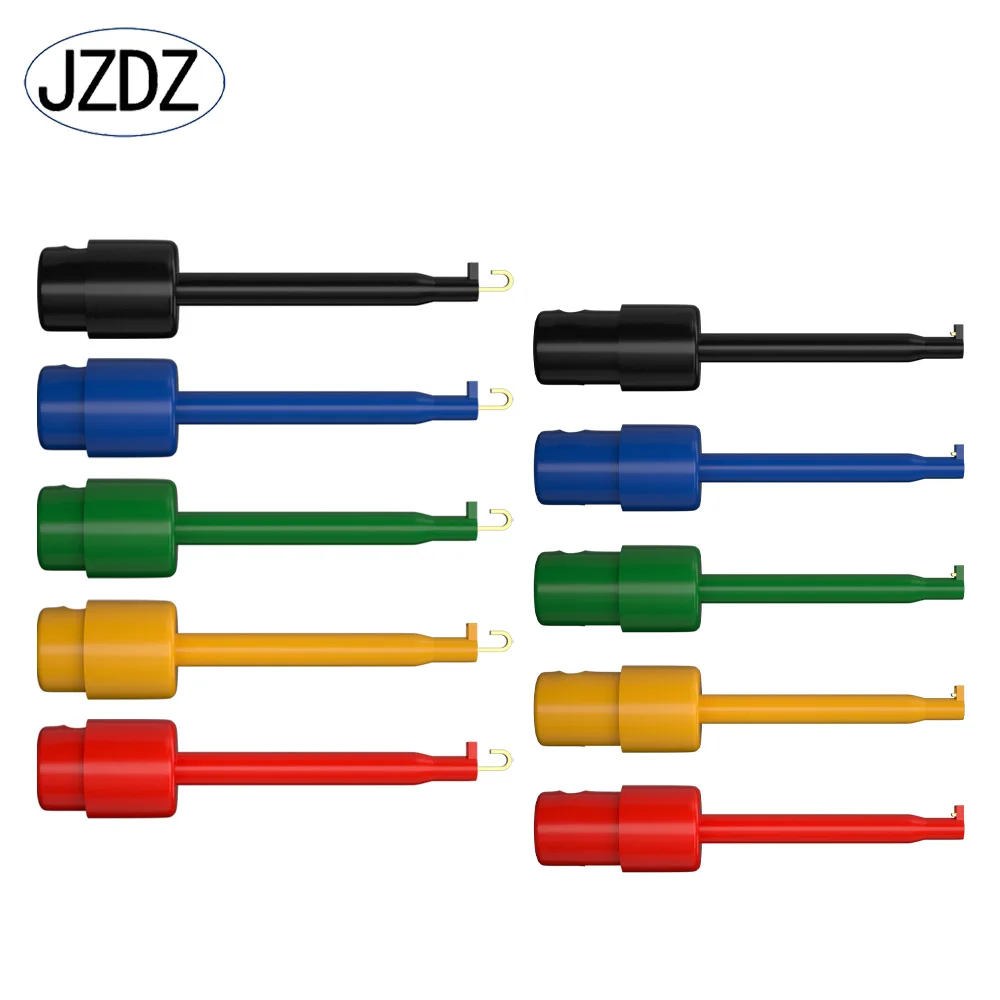 JZDZ 테스트 후크 클립 테스트 프로브, 전자 테스트 미니 그래버 커넥터, D..