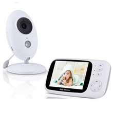 3,5 дюймов беспроводной видео цветной монитор для детей портативная безопасность няня светодиодная камера ir переговорное устройство с режимом ночной съемки няня