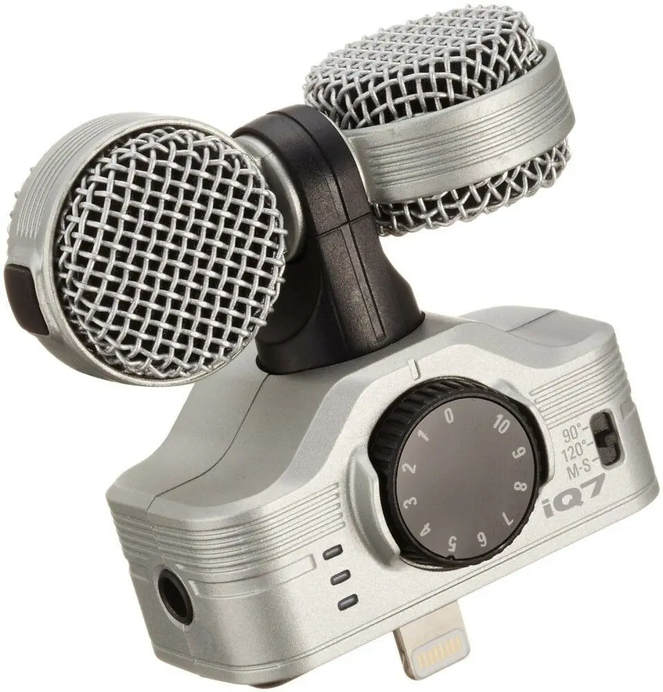 

ZOOM iQ7 MS Stereo Microphone for iPhone/iPad/iPod touch