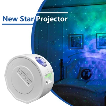 

Bluetooth Music LED Laser Projector Light Remote Control Stage Effect Party Lamp Sleeping Light Bedroom Bedside Table Lamp