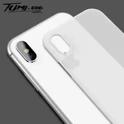 Ультратонкий чехол для iPhone 7 8 Plus, матовый чехол для iPhone 6 6s X Xr Xs Max, прозрачный, мягкий чехол, чехлы