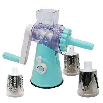 

3 In 1 Manual Meat Grinder Vegetable Cutter Mincer Sausage Stuffer Mini Durable Practical Sausage Machine Sausage Maker Home