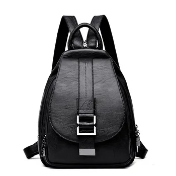

Leather Belt Decorative Backpack Women's New Style Fashion Multi-functional Chest Pack Outdoor Waterproof Backpack