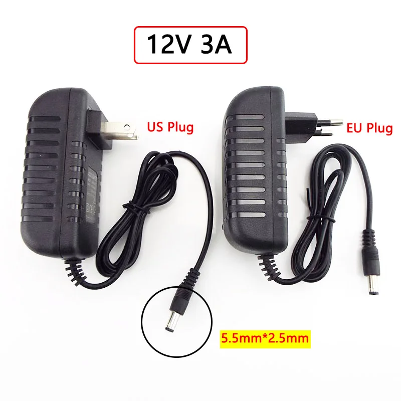 AC to DC Power Adapter 5V 6V 9V 12V Supply Charger Adaptor 0.5A 1A 2A 3A 100-240V Converter US EU Plug for CCTV LED Strip Lamp power adapter