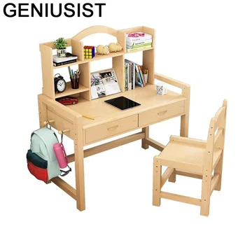 

Per Pour Tavolino Bambini Y Silla Play Pupitre Cocuk Masasi Baby Adjustable Mesa Infantil for Bureau Enfant Study Kids Table