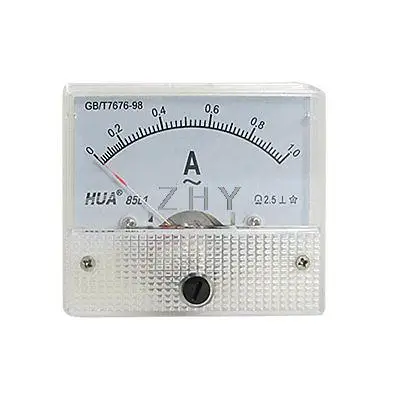 

Fine Tuning Dial Panel Ampere Meter Gauge 85L1 AC 0-1A