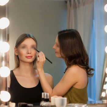 

Makeup Table Mirror Lights Kit 10 LED Bulbs Vanity Light Dimmable Lamp Hollywood For Valentine's Day And Other Festivals
