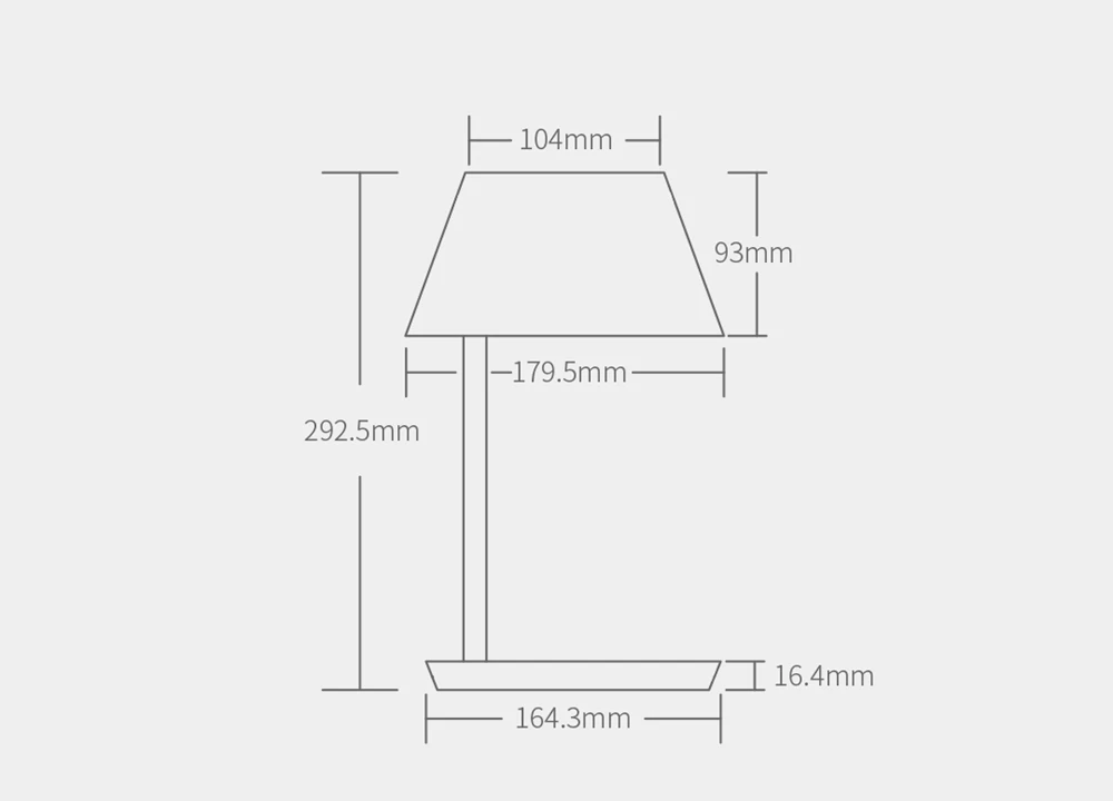 Xiaomi Yee светильник YLCT02YL 6 Вт настольная лампа Smart wifi Touch Dimmable/YLCT03YL 18 Вт Светодиодный настольный светильник Pro Беспроводная зарядка для iPhone