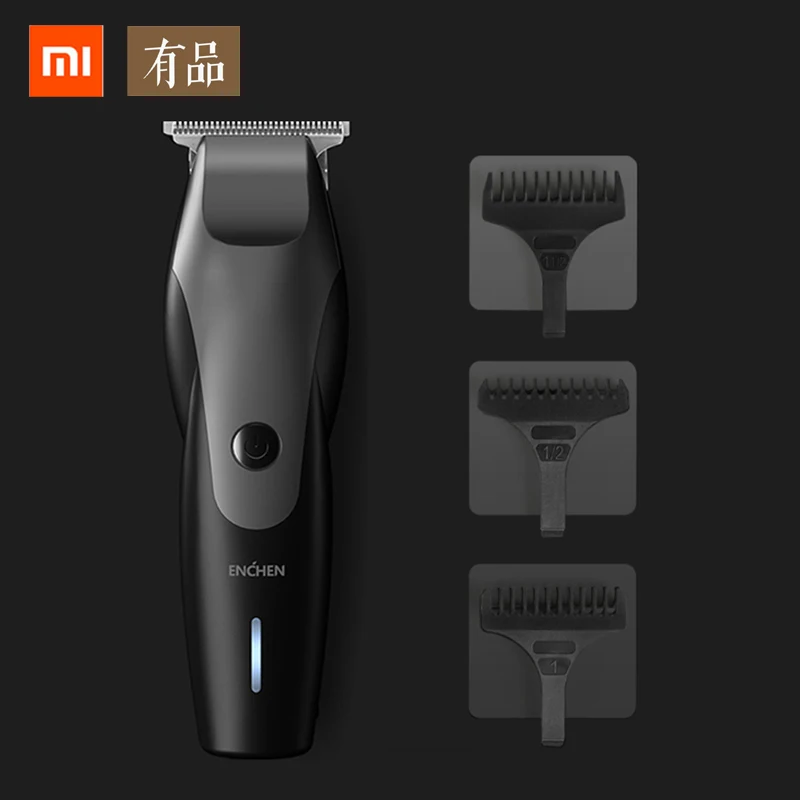 Billige Xiaomi professional Hair clipper haar trimmer elektrische haar clipper männer bart trimmer cordless haarschnitt geräuscharm 5