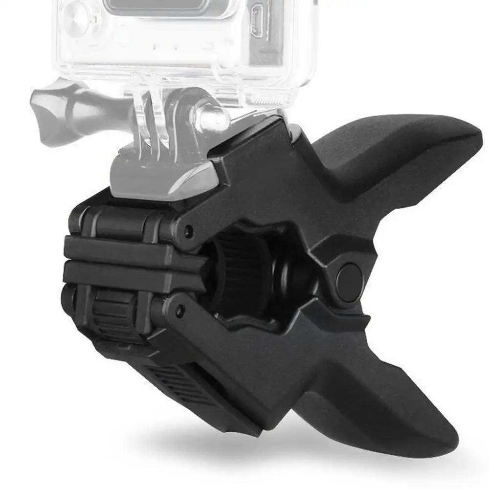 Jaws Flex Clamp Mount+ 8 суставов Регулируемая гусиная шея для Gopro Hero/7/6/5/4/3/2/1/SJ4000/SJ5000 Экшн-камера