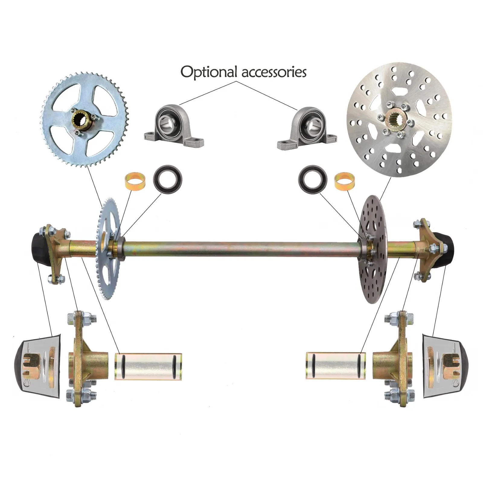 buggy axle kit