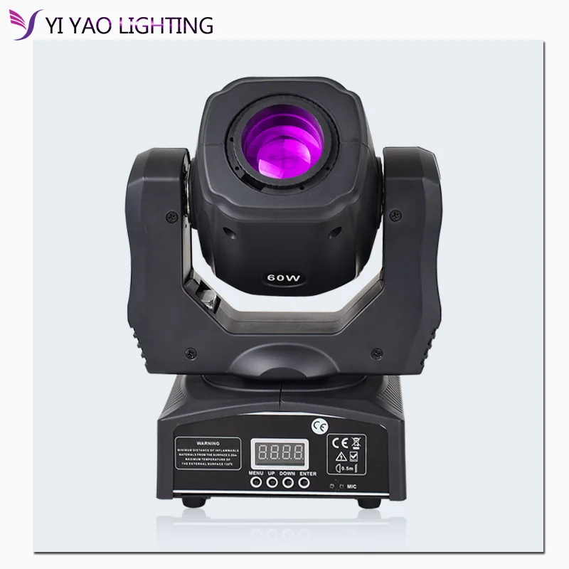Dj lights 60W mini led moving head spot light beam moving head gobo stage dj light Dj lights 60W mini led moving head spot light beam moving head gobo stage dj light