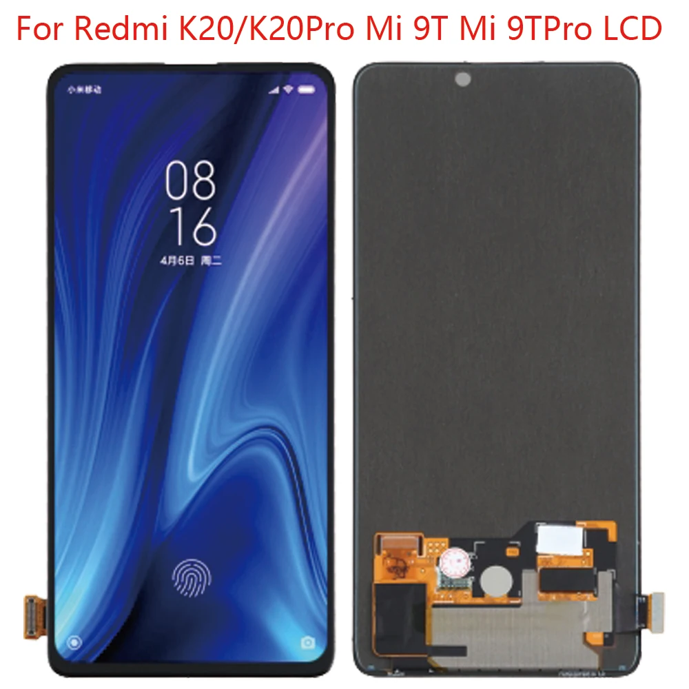 ЖК-дисплей с сенсорным экраном и дигитайзером в сборе подходит для Xiaomi Redmi K20 Pro LCD