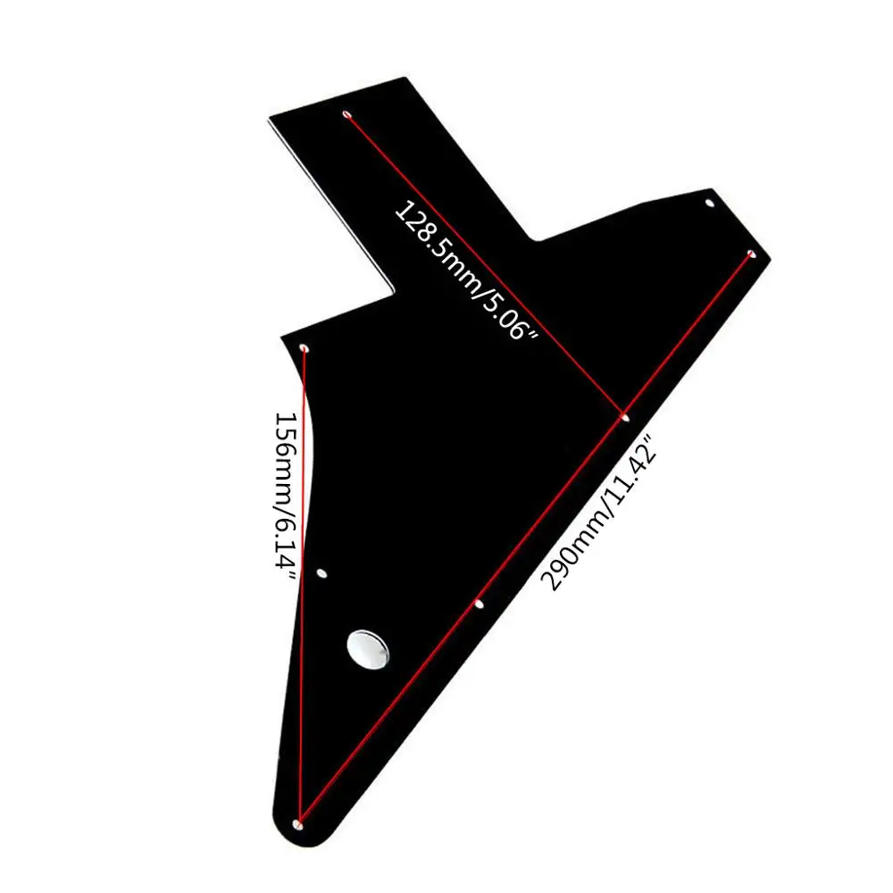 1 шт. чудесное качество 3 слойная защита для гитары палочка Gibson Explorer 76 запасные