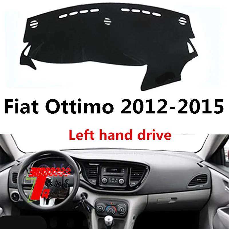 Taijsc левосторонняя накладка приборной панели автомобиля для Fiat OTTIMO 2012- новое поступление Мягкое моющееся дакронное волокно 3 цвета pad