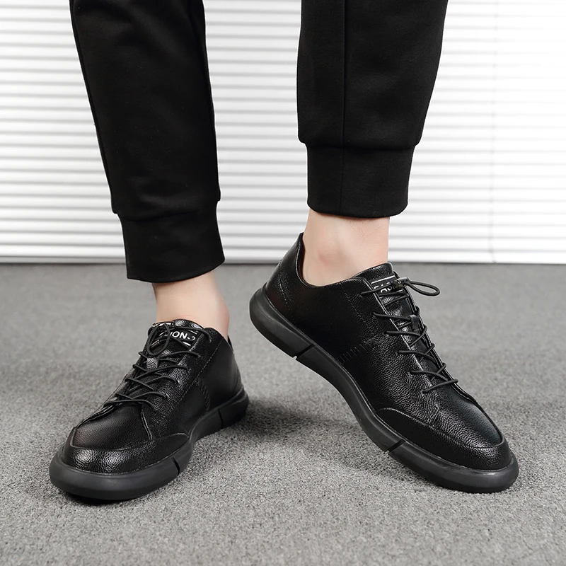 Мужские кроссовки; Мужская обувь из натуральной кожи; мужская обувь ручной работы; мягкие модные кроссовки; Мужская обувь; простые белые туфли на плоской подошве