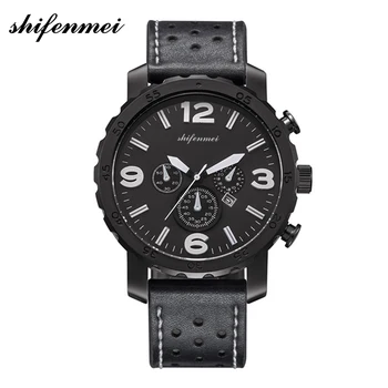 

Shifenmei Fashionable Man Watches Super Mens Luxury Brand Watches Men Women Men's Watch Retro Quartz For Gift Relogio Masculion