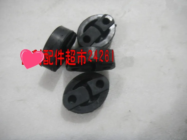 Для Geely LC Cross, GC2-RV, GX2, Emgrand Xpandino, LC, Panda, Pandino, GC2, автомобильный выхлопной трубы резиновый держатель Вешалка изолятор
