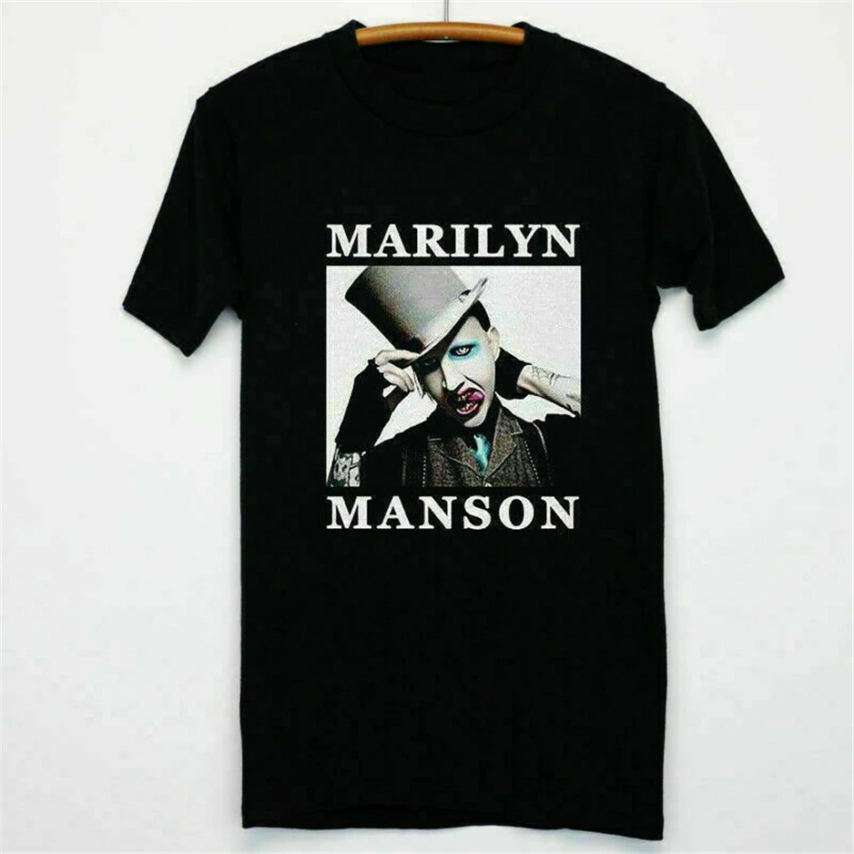 Business Industrial Retail Clothing Racks 2019 Rob Zombie Marilyn Manson Twins Of Evil Tour 2019 Dates T Shirt Limited New Studio In Fine Fr
