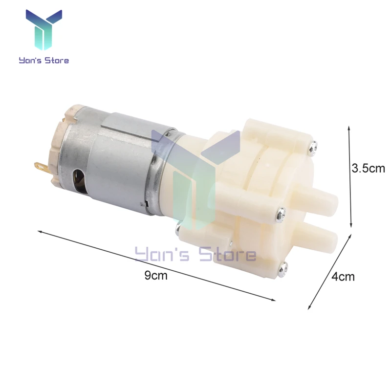 R385 12V Diaphragm Pump 6V Small Miniature Water Pump Household Fish Tank Accessories Tea Set Water