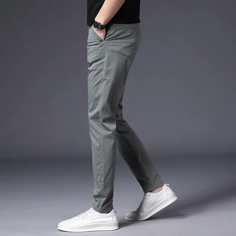 

2019 Spring Casual Pants Korean-style Slim Fit pencil pants Spring And Summer-Trend Versatile Youth Trousers 638-