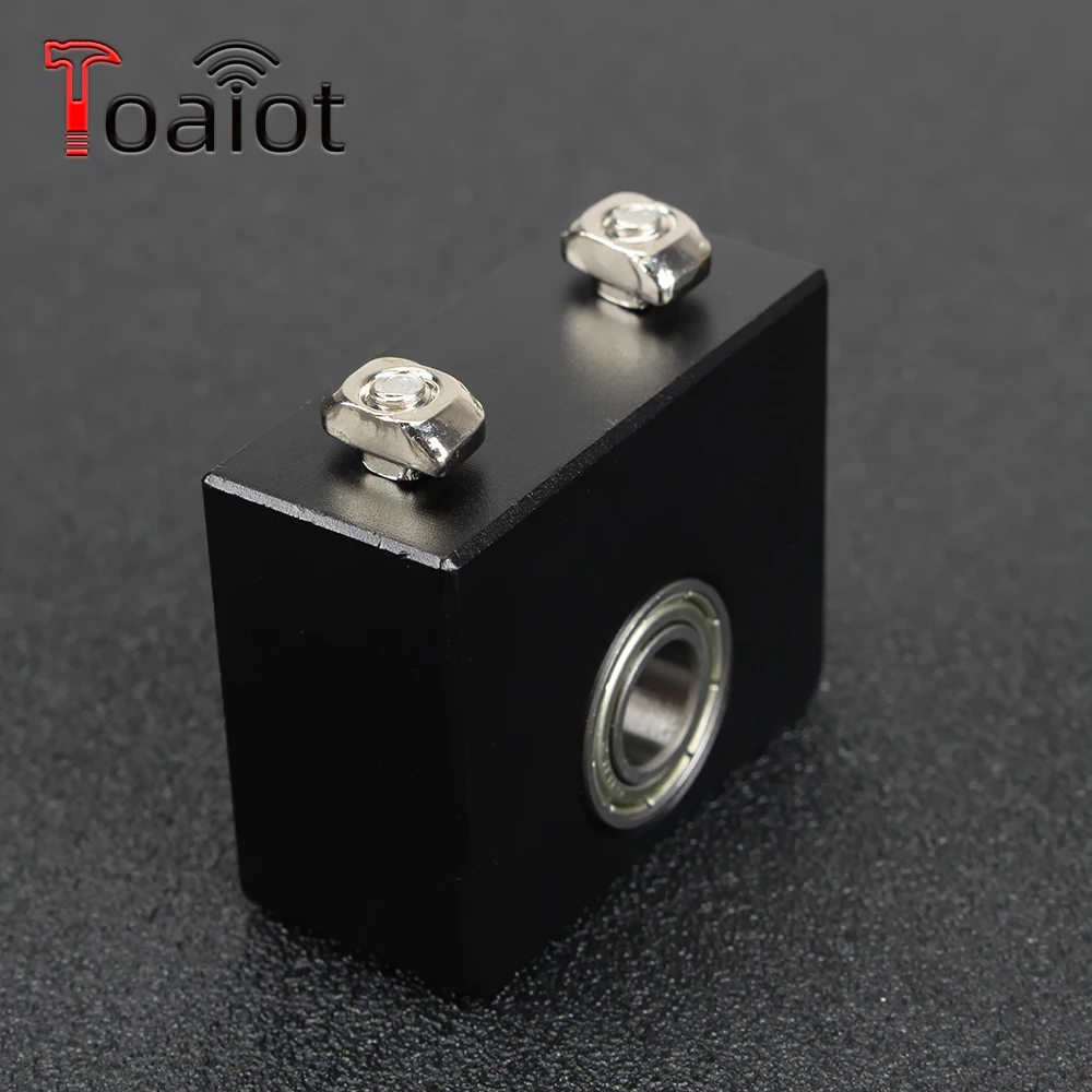 3D Printer Parts Aluminum Z-Axis Leadscrew Top Mount For Tornado CR-10 ENDER-3 Ender-3 Pro Metal Z-Rod Bearing Holder 1pc 3d printer parts aluminum z axis leadscrew top mount t8 fixing bracket z rod bearing holder for ender 3 ender 3 pro cr10